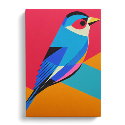 CAN-V0523-251X Bird Pop - Wrapped Canvas Print