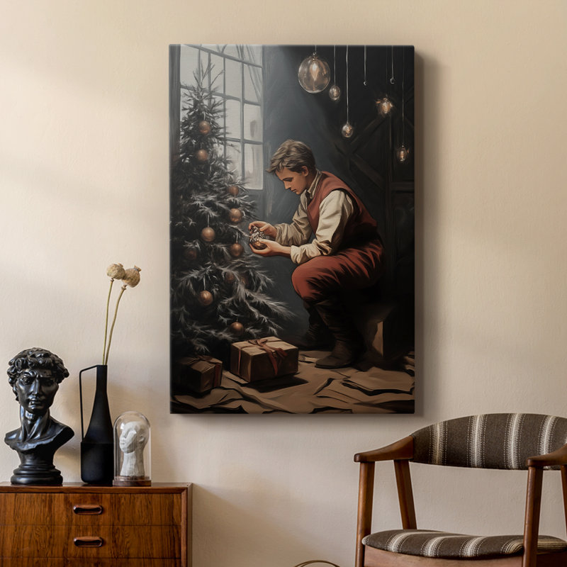 Art des Fêtes de Noël -Série 2-Cccxx - galerie sur mesure, H 18 po x l 12 po