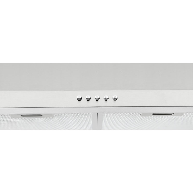 Ancona 24" Stainless Steel 440 CFM Convertible Wall Range Hood with Mesh Filter, Stainless Steel