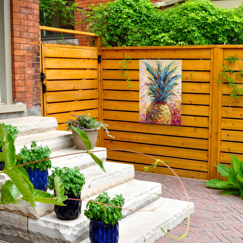 Décoration murale d'extérieur Abadie, L 22 po x H 32 po