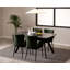 Narielle Extendable Metal Base Dining Table