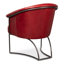 Fauteuil en cuir pleine fleur de 30 po de large Nagel-2088841109