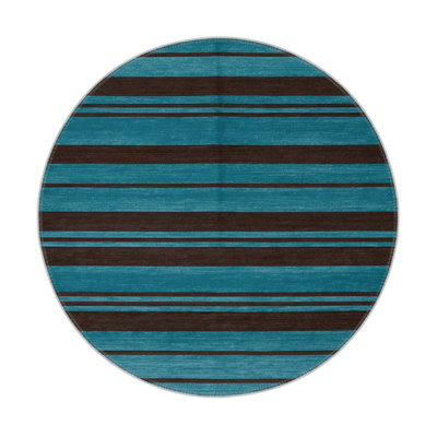 Tapis intérieur / extérieur brun HorizontalStripes