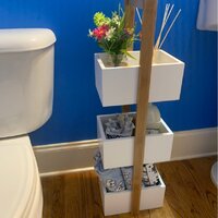 AllModern Alsen Freestanding Bathroom Shelves & Reviews