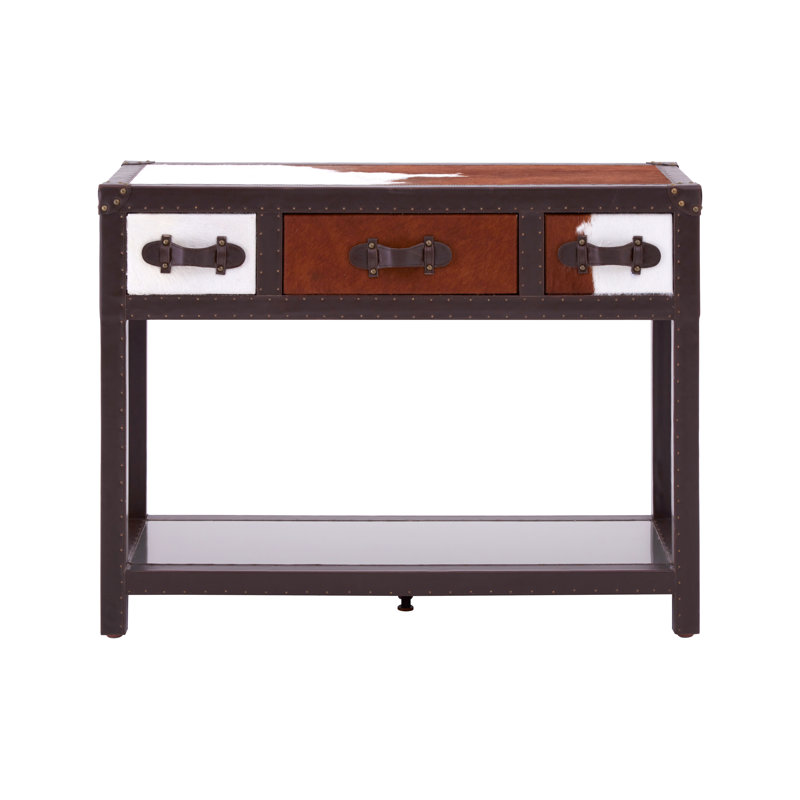 Eden 100cm Solid Wood Top Console Table
