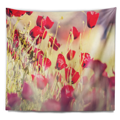 Tapisserie de fleurs sur fond floral
