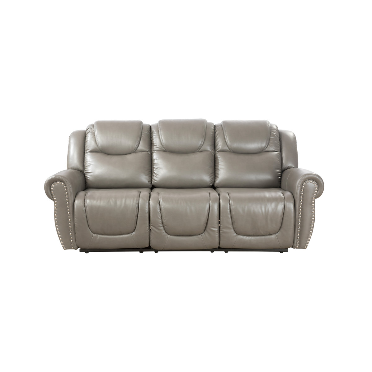Red Barrel Studio® Faux Leather Reclining Living Room Set | Wayfair