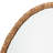 Westham Engineered Wood Oval Wall Mirror