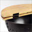 Table basse en bois et fer