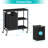 Free Standing Laundry Cart with Wheels-97876216