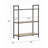 Antique Oak & Sandy Gray Finish Bookshelf-1920662932