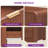 Modern Drawers Dresser for Bedroom, Wide Wood Dressers & Chests of Drawers w/Curved Profile Design-491572505-491097394