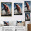Reproduction d'art sur toile Coastal Whale-770515442-770515450