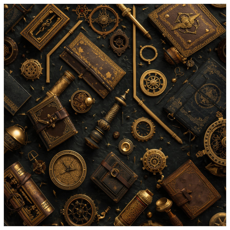 Édredon Steampunk Accessoires Collection, Lit simple