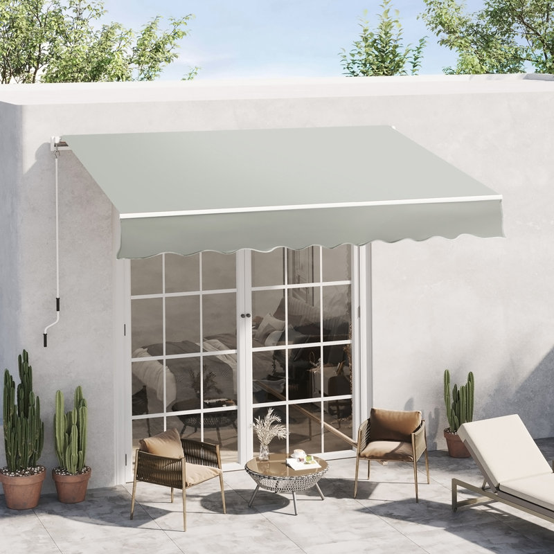 Auvent rétractable polyvalent pour la protection du soleil et de l'ombre