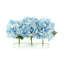 Hydrangeas Arranged in Clear Glass Vase-1541245384
