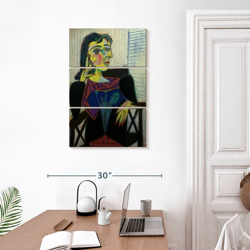 Avery, portrait de Dora Maar, H 32 po x l 20 po