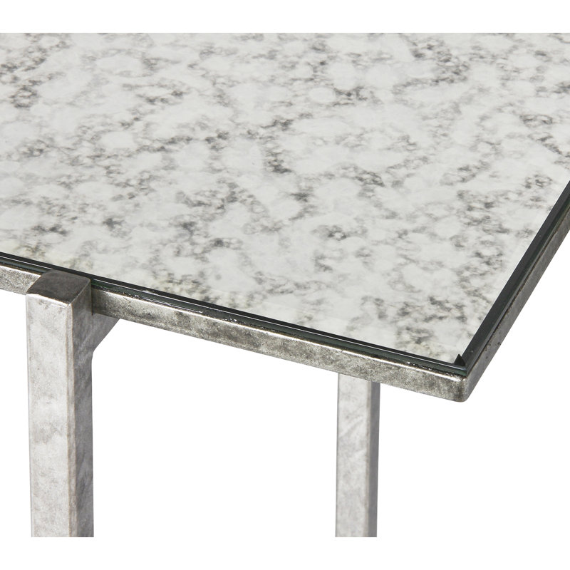 Vermont End Table, Royal Silver