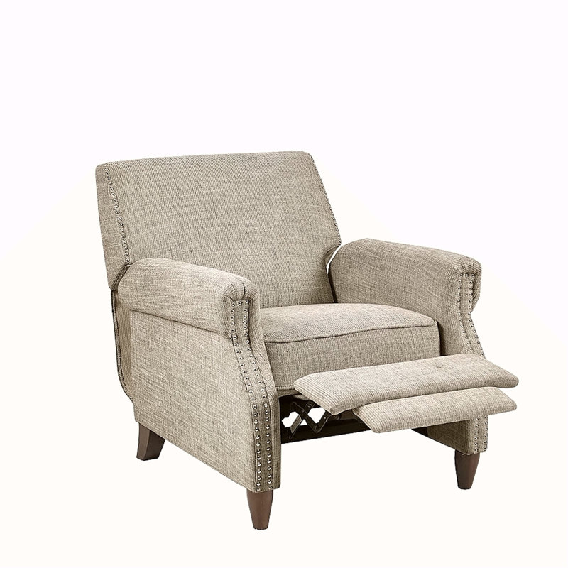 Fauteuil inclinable par pression