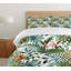 Ensemble de housse de couette 2 pièces Green Floral-1650881552