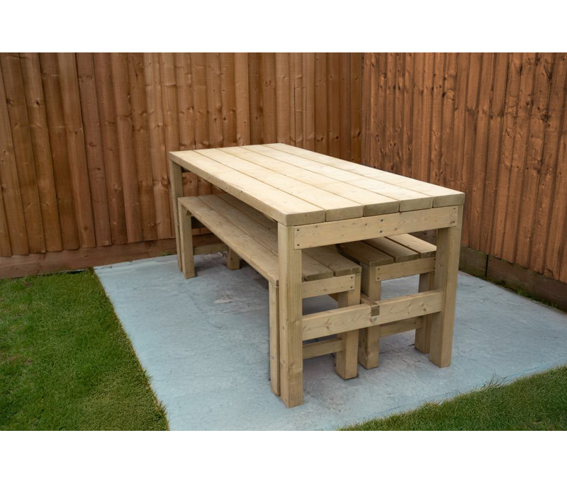 Rectangular 6 - Person 70cm Long Dining Set