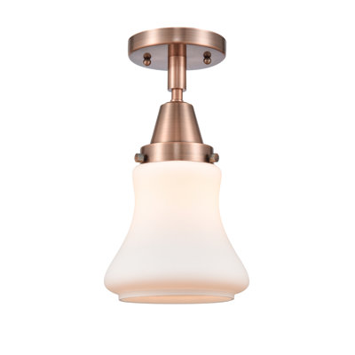 Iseabal Glass Semi Flush Mount