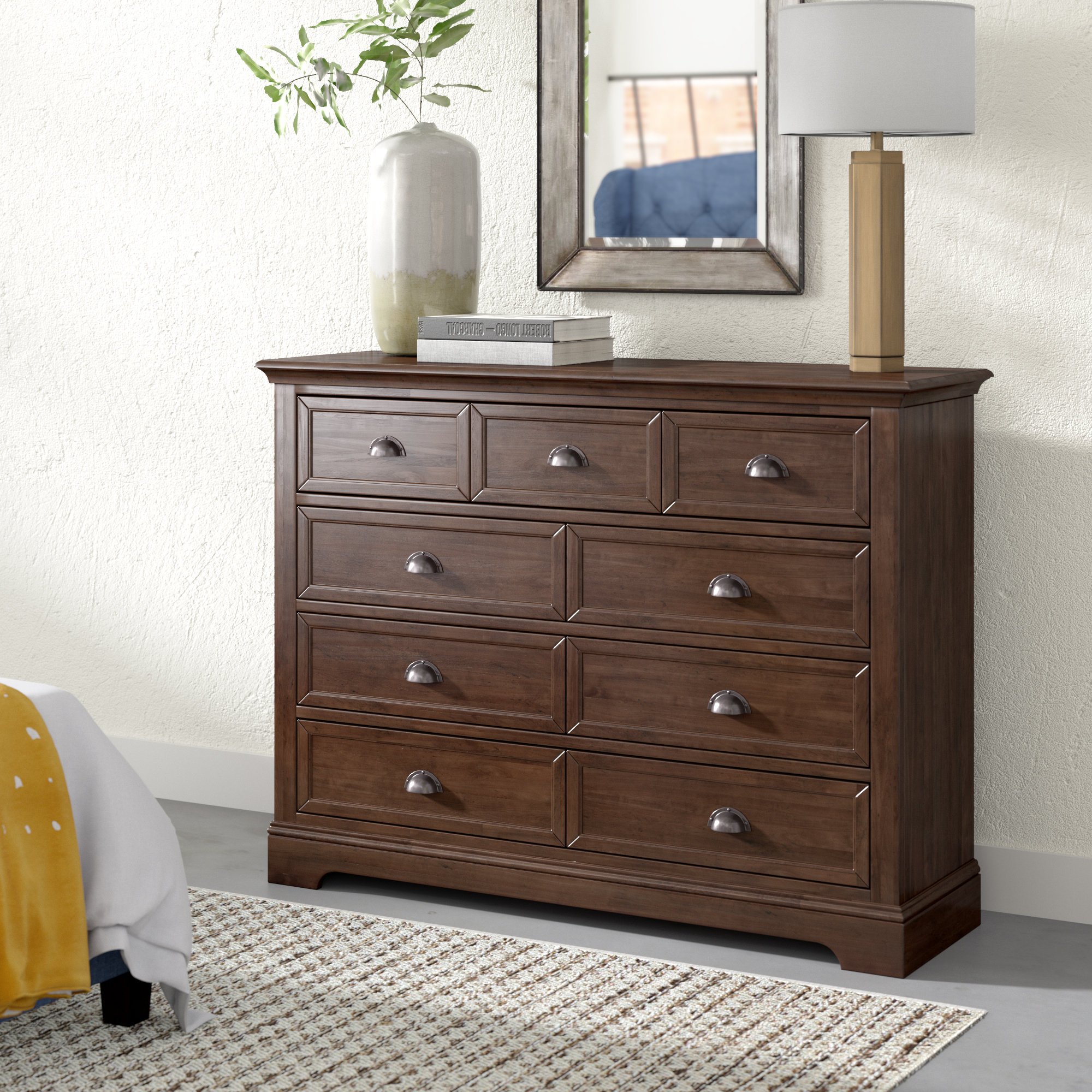 Greyleigh™ Alicea 58'' W 9 - Drawer Dresser & Reviews | Wayfair