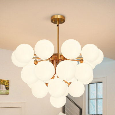Lustre moderne 23 lumières Spoutnik