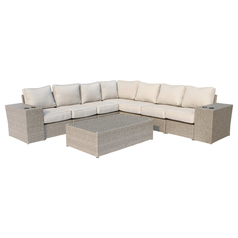 Winsford 6-Person Reversible Patio Seating Group 
