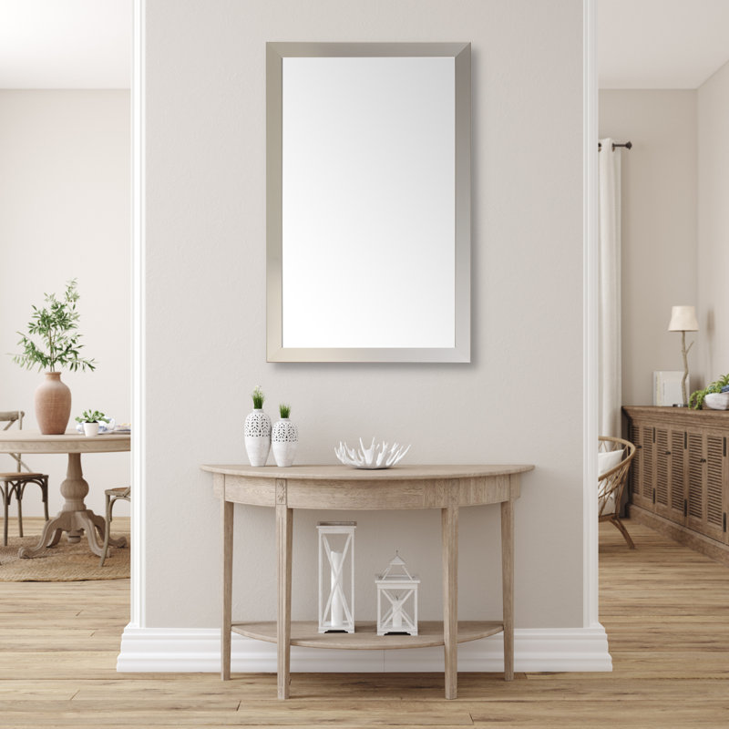 Miroir Meade, 26 po x 32 po, Étain