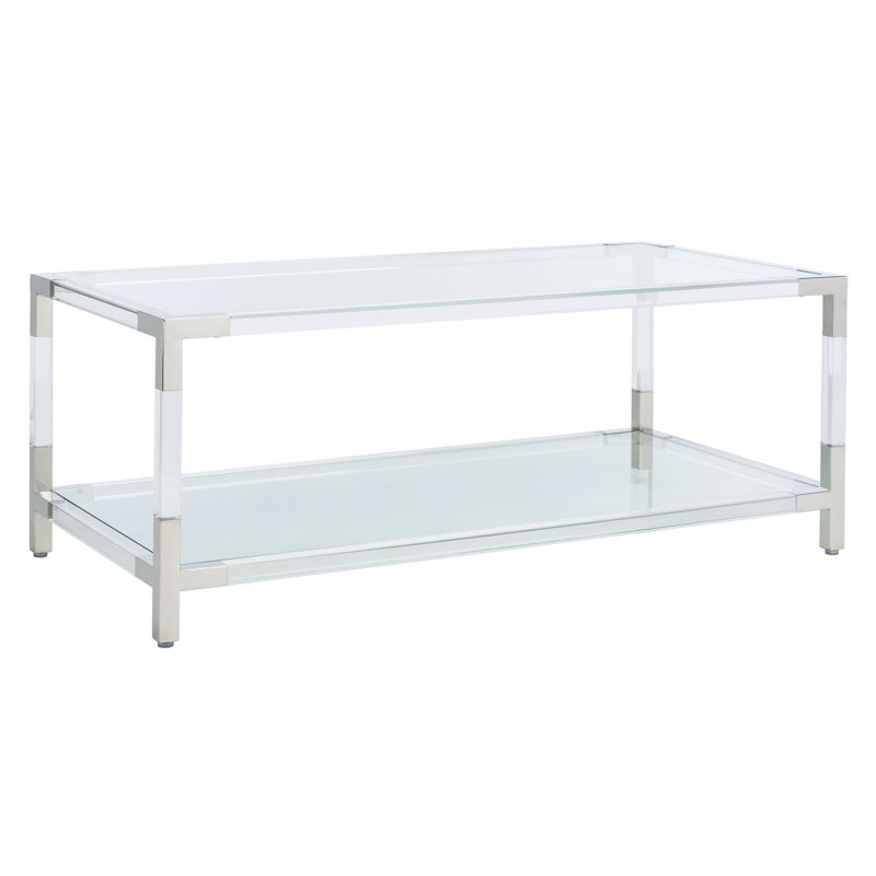 Louisa Coffee Table, Silver