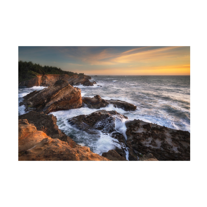  «Alan Majchrowicz Shore Acres», art mural sur toile, H 12 po x l 19 po