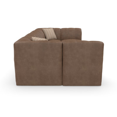 Praia 124" Ultraleather Outdoor U Sectional