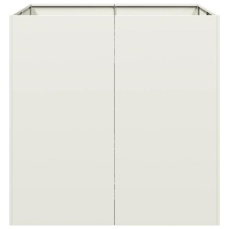 Pot Planter, 80cm H x 80cm W x 80cm D, White