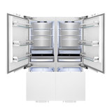 ZLINE 60" 32.2 cu. Ft. Panel Ready Built-In 4-Door French Door Refrigerator