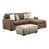 Brown 100% Polyester selected