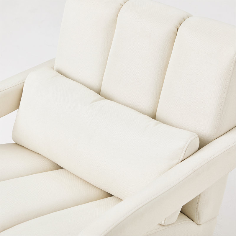 Chaise d'appoint moderne rembourrée pour une utilisation polyvalente et confortable