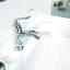 Single Hole Bathroom Faucet with Drain Assembly-62241198