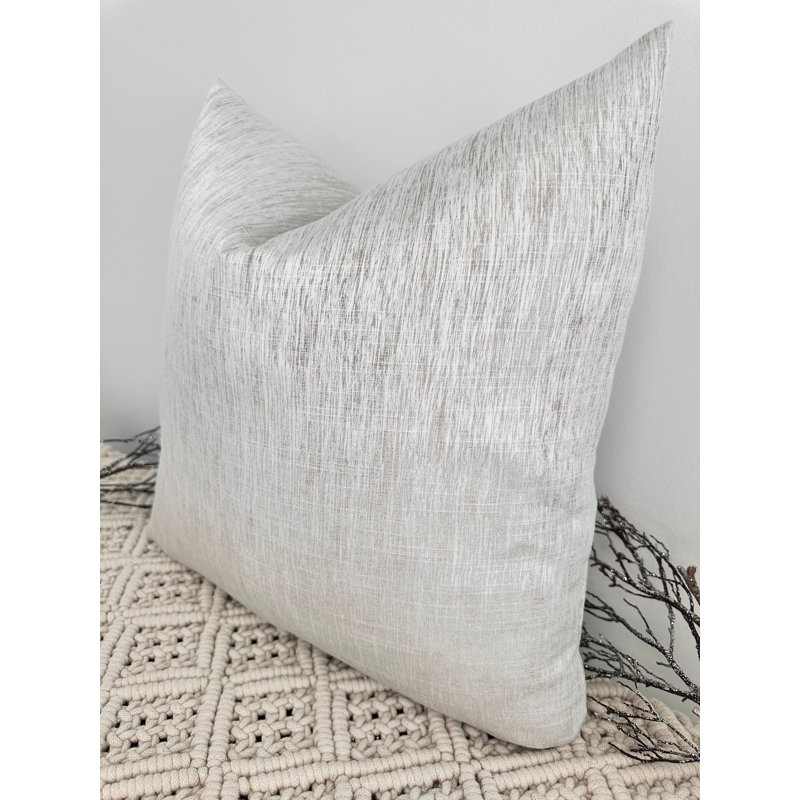 Abstract Brown Square Cushion Cover
