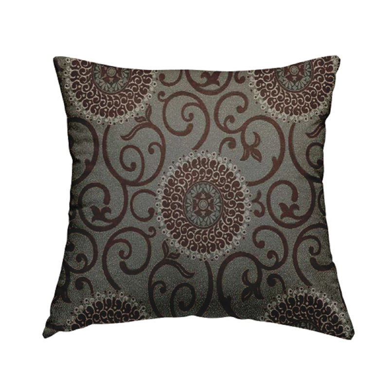 Darena Floral Rectangular Throw Cushion