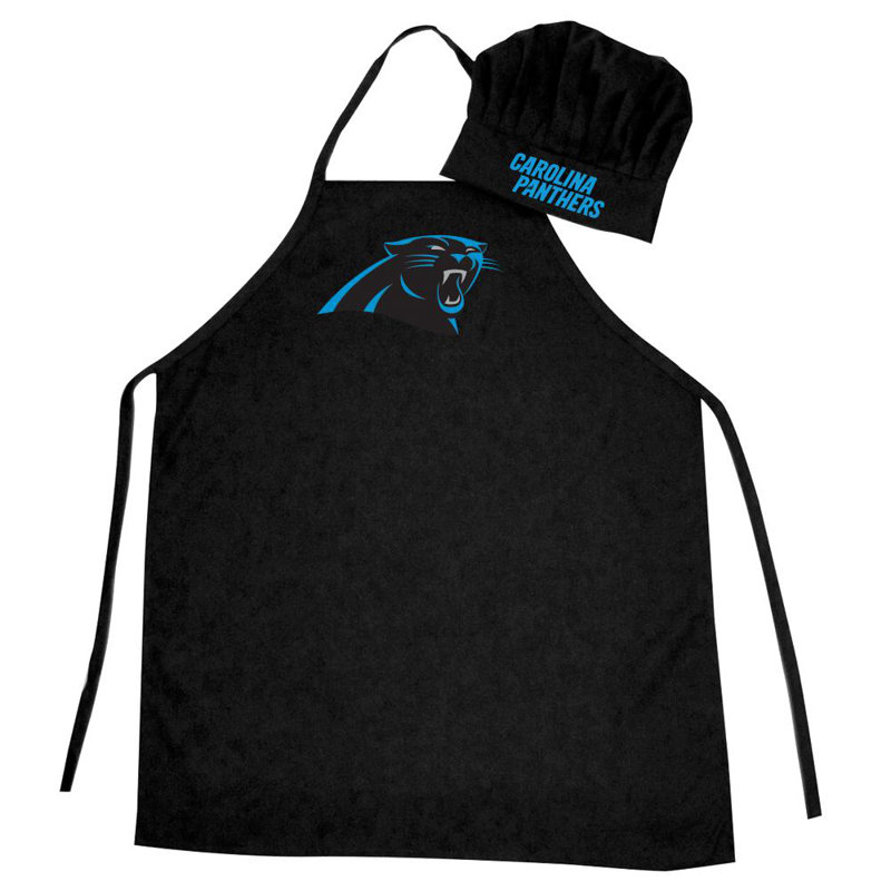 NFL Chef Hat and Tablier, Carolina Panthers