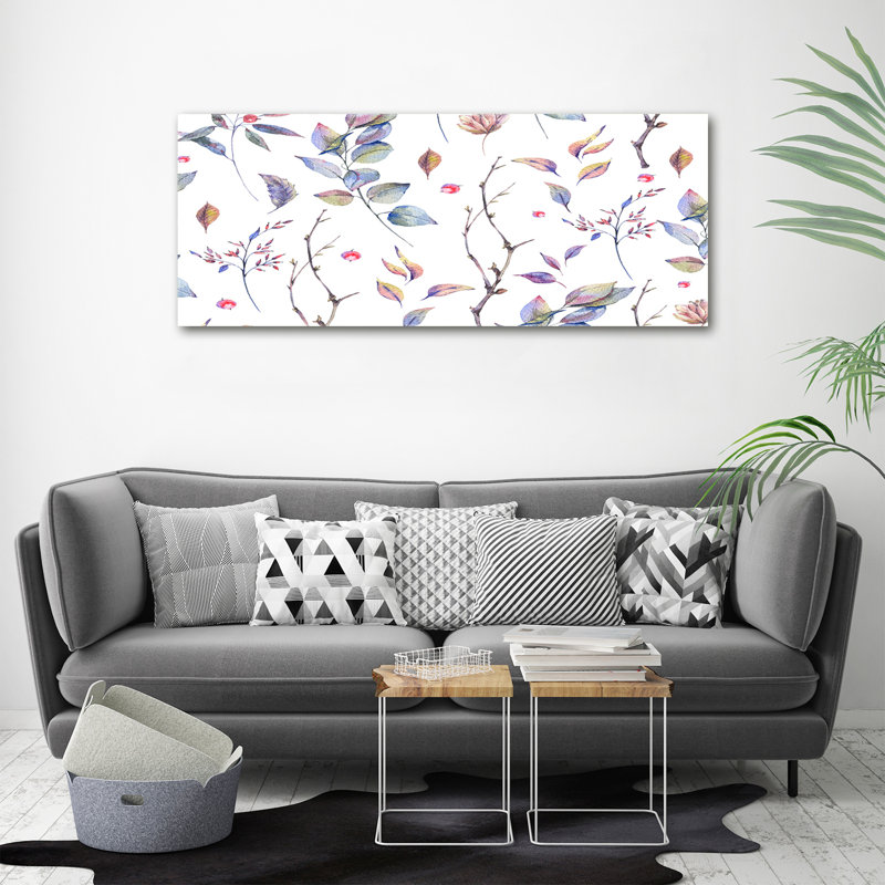 Leaves - Wrapped Canvas Print