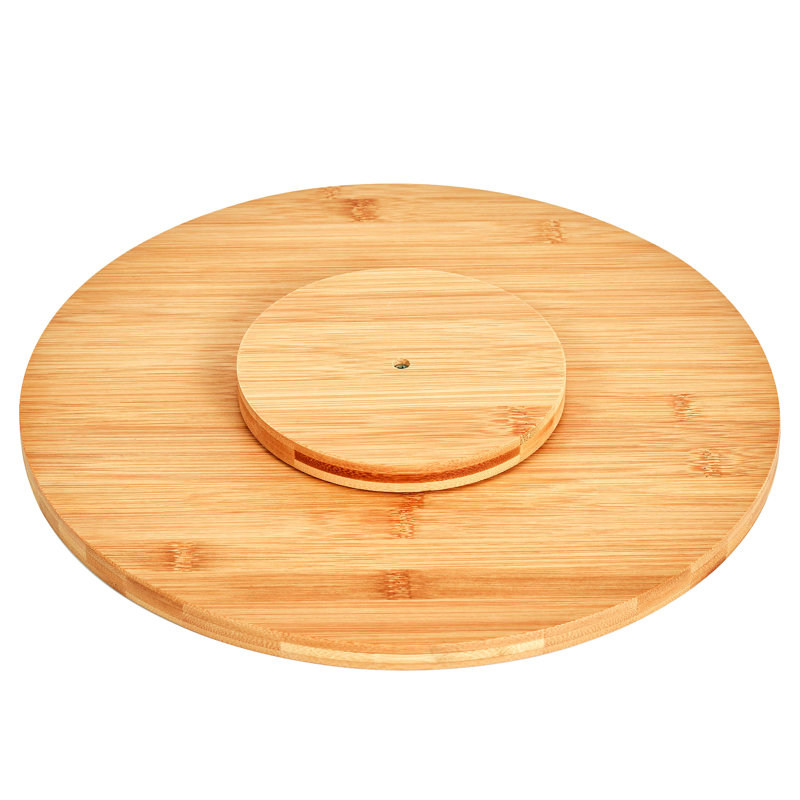 Novel Solutions Bamboo Lazy Susan
