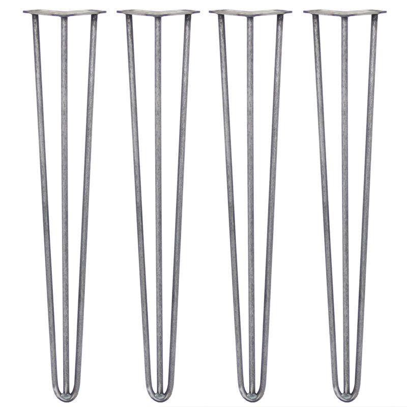 Thrailkill Table Leg, Silver, 71cm H x 11cm W x 8cm D