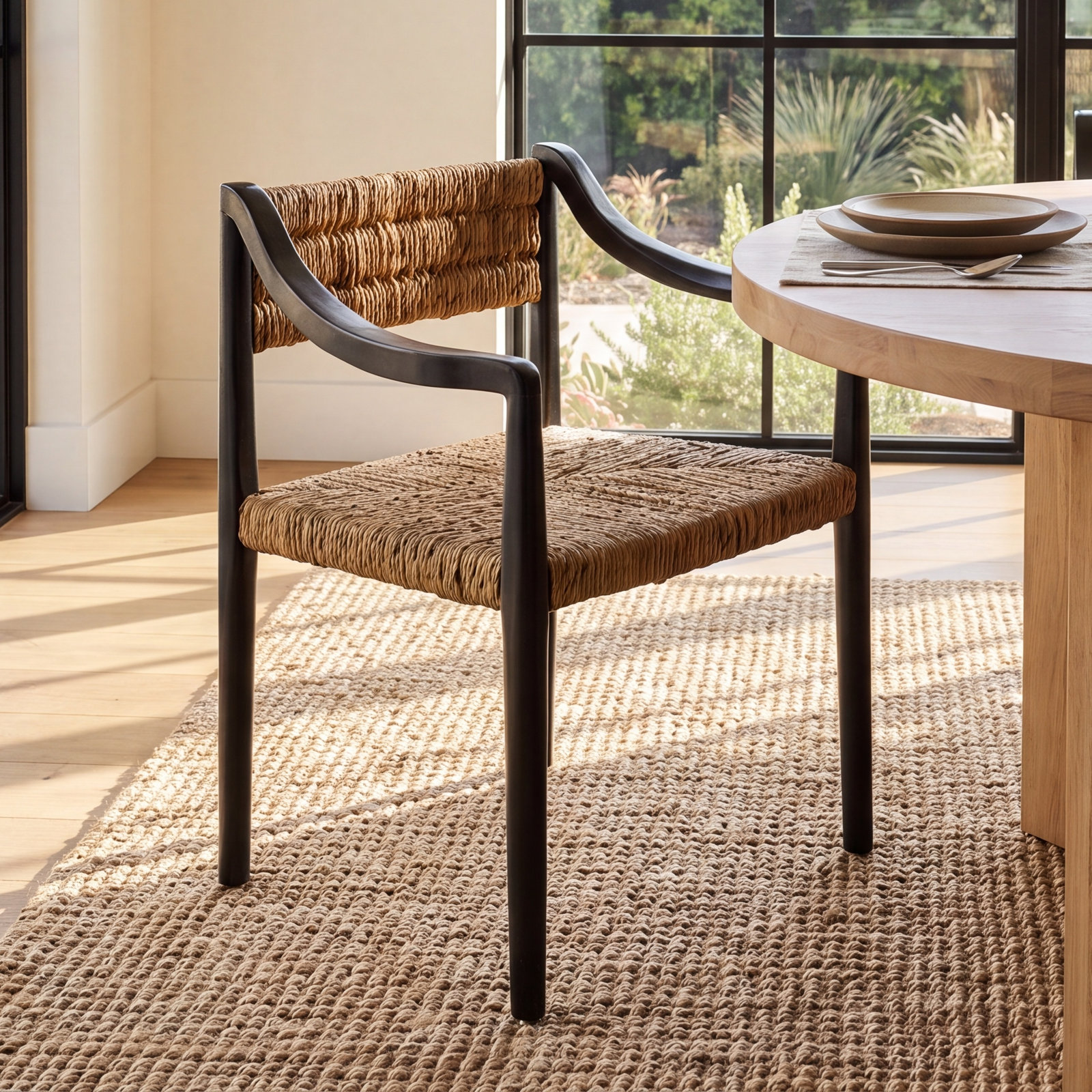 Elsie Abaca Dining Chair