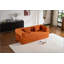  Canapé-lit convertible 4-en-1 convertible, canapé en velours côtelé pliable avec éponge à haute densité 33D, structure en métal renforcé sans canapé dans une boîte pour petit appartement-121416306-129588361