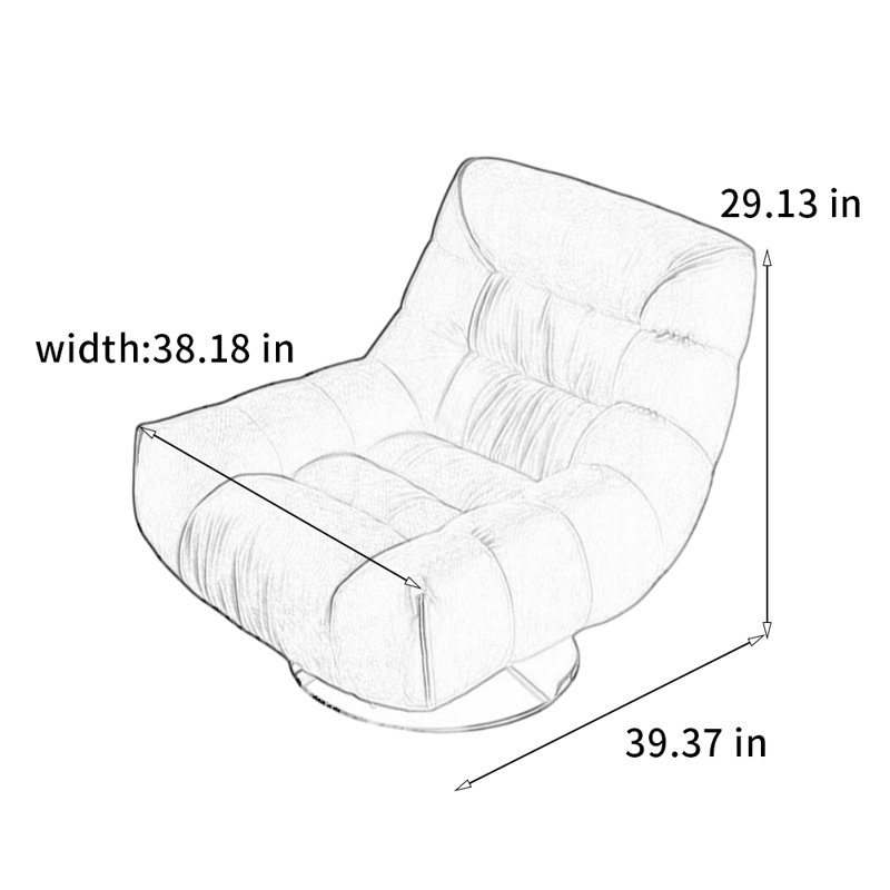 Luxury solid wood frame chair, Off-White