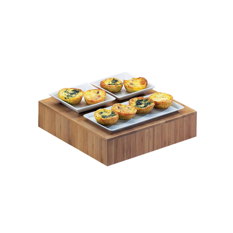 Montant carré 12 po x 3 po, Bambou