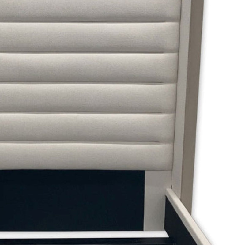 Lit standard Ally, Très grand, Revolution® blanc cassé