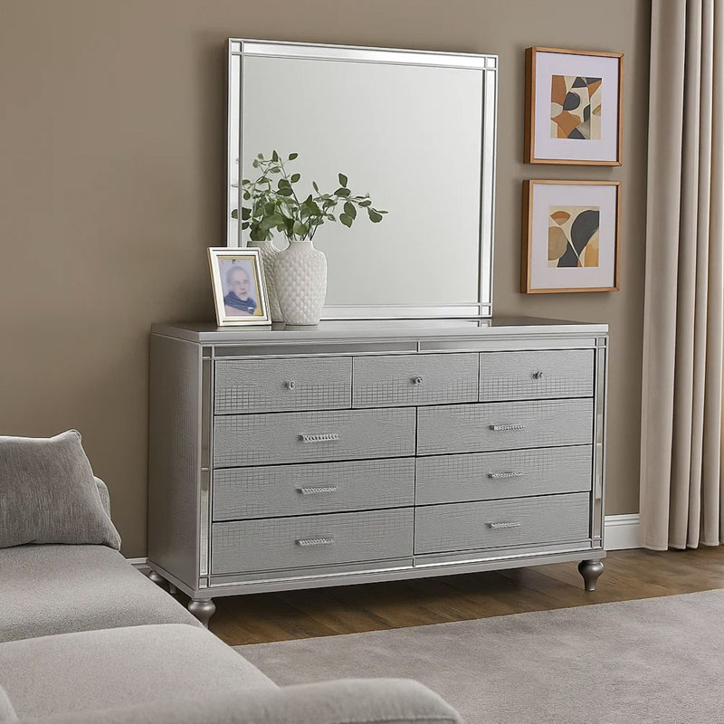 Commode double 9 tiroirs Nisswa